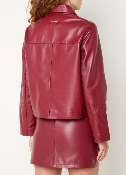 Zadig&Voltaire Lessa jack van imitatieleer - achterkant 3 rood