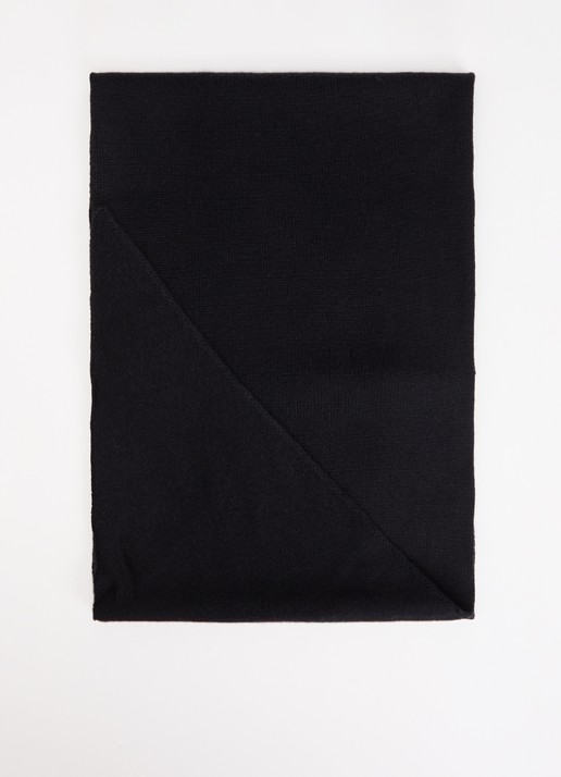 Zadig&Voltaire Lucy sjaal in kasjmierblend met strass 180 x 27 cm  - voorkant 3 zwart