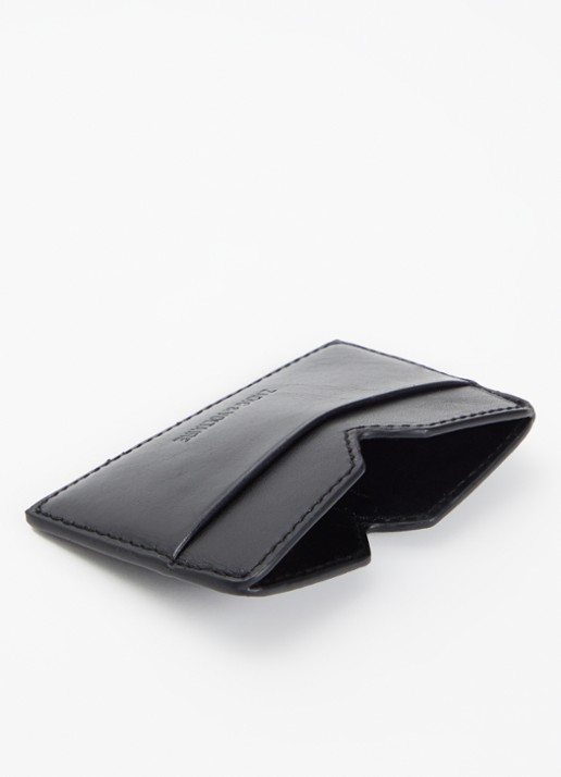 Zadig&Voltaire Multipass pasjeshouder van leer  - voorkant 2 zwart