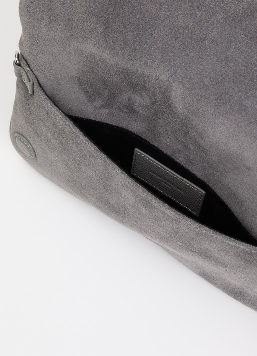 Zadig&Voltaire Rock schoudertas van suède - detail 3 wit
