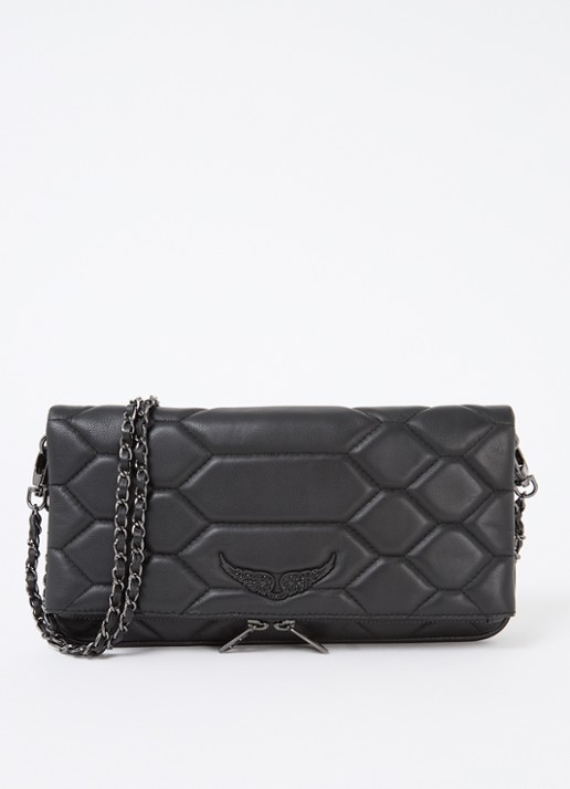 Zadig&Voltaire Rock XL schoudertas van leer