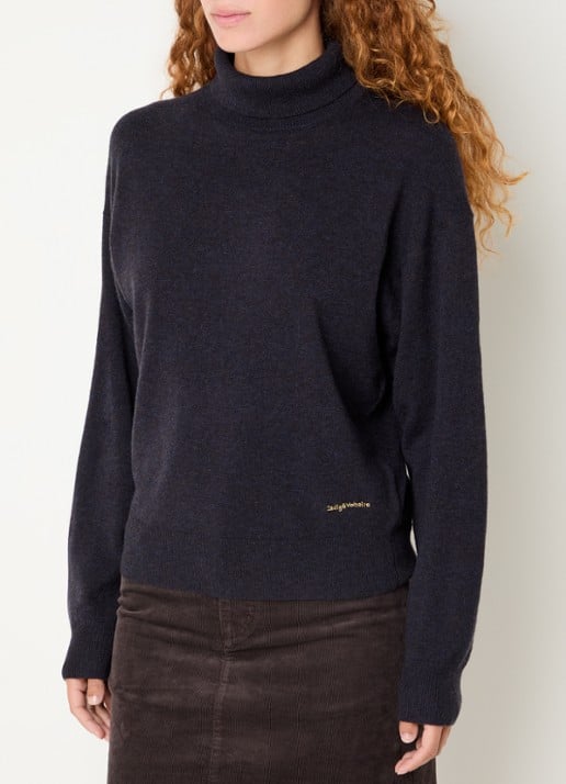 Zadig&Voltaire Souly fijngebreide coltrui in kasjmierblend