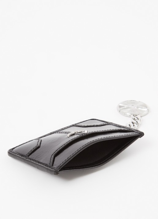 Zadig&Voltaire Sunny Pass pasjeshouder van leer - voorkant 3 zwart