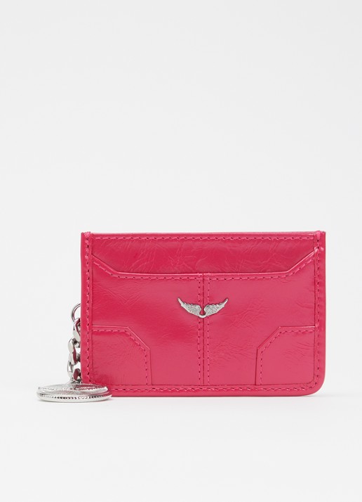 Zadig&Voltaire Sunny Pass pasjeshouder van leer