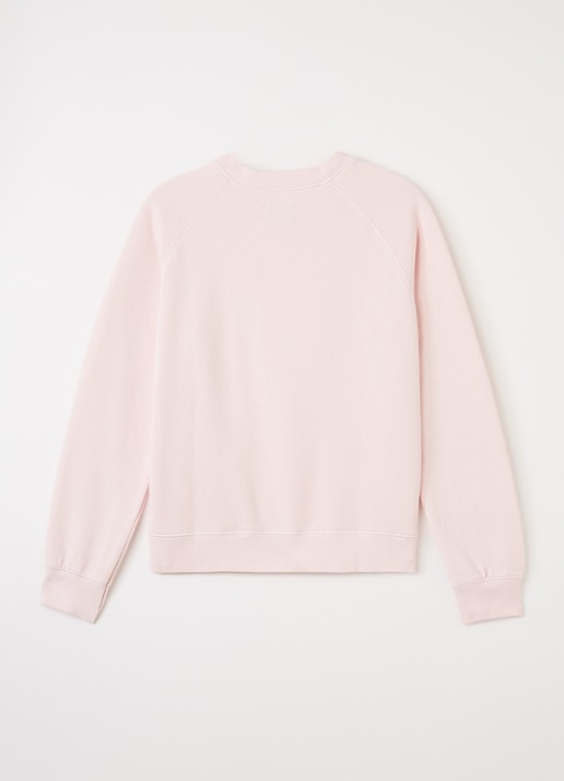 Zadig&Voltaire Sweater met logoprint - voorkant 2 lichtroze