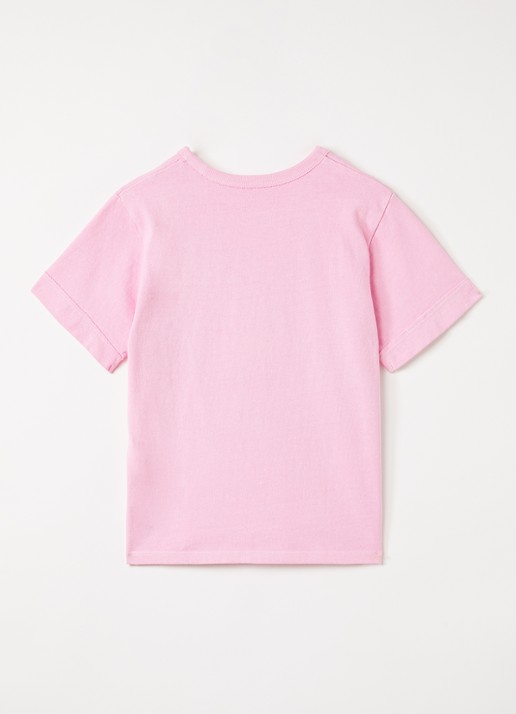 Zadig&Voltaire T-shirt met print - voorkant 2 roze