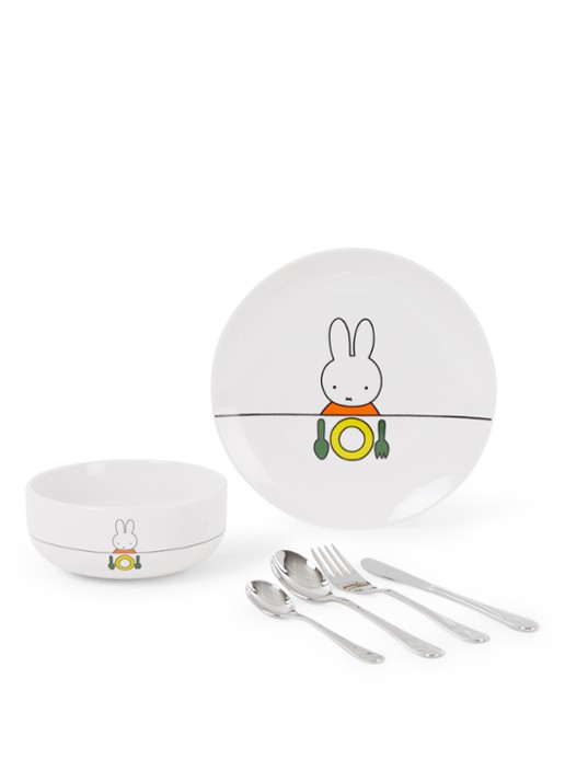 Zilverstad Nijntje kinderservies 6-delig