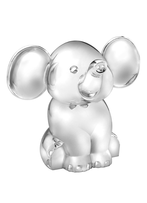 Zilverstad Olifant spaarpot