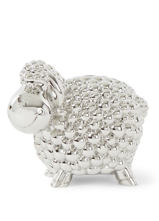 Zilverstad Sheep spaarpot 8,5 cm