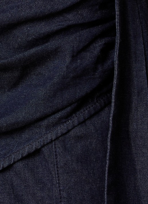 Zimmermann High waist flared jeans met donkere wassing - detail 5 indigo