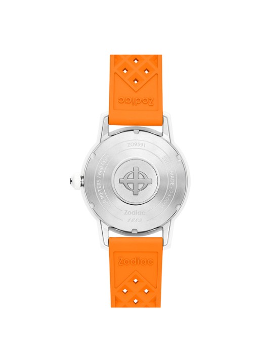 Zodiac Compression Diver horloge ZO9591 - detail 5 wit