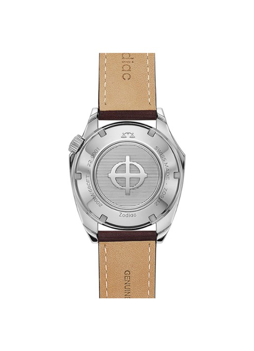 Zodiac Horloge ZO9712 - detail 4 zilver