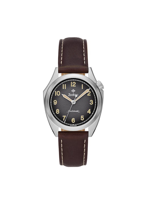Zodiac Horloge ZO9712 - voorkant zilver
