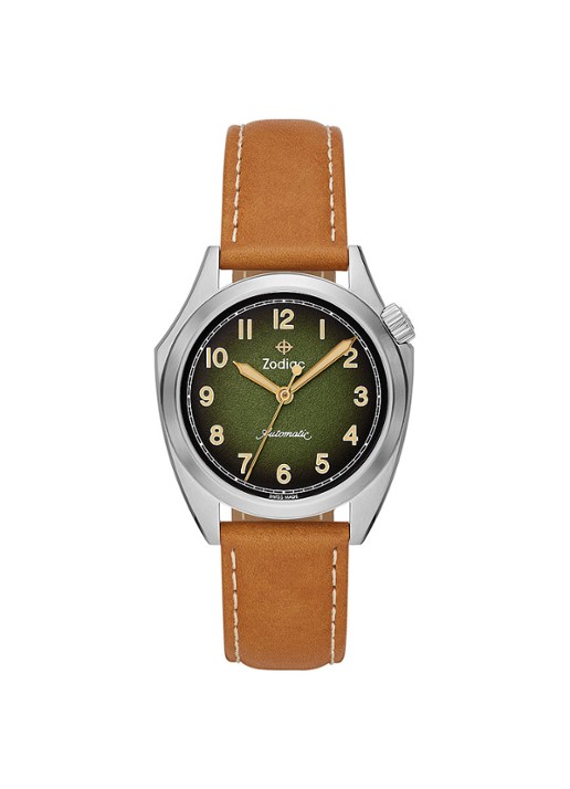 Zodiac Horloge ZO9713 - voorkant zilver