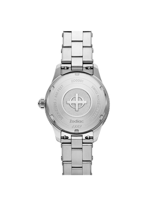 Zodiac Ref. 691 horloge ZO0001 - detail 3 zilver
