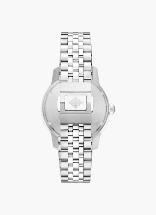 Zodiac Super Sea Wolf Compression Diver Automatic horloge ZO9304 - detail zilver