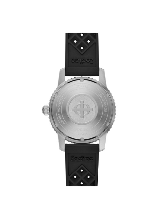 Zodiac Super Seawolf horloge ZO9275 - detail 3 zwart