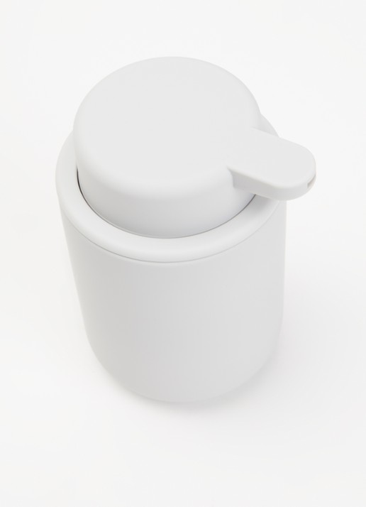 Zone Ume zeepdispenser - voorkant 2 lichtgrijs