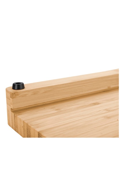 Zwilling Barbecue 2-in-1 snijplank met lade 39 x 30 cm - detail beige