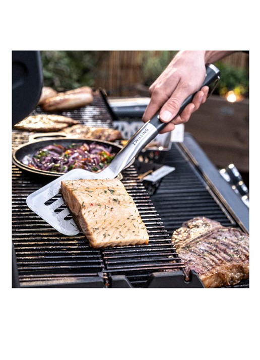 Zwilling Barbecue spatel 43 cm - detail 3 zilver