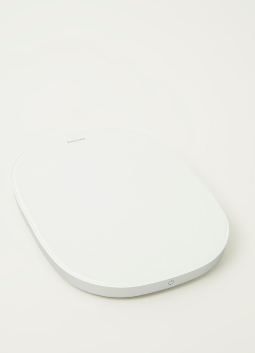 Zwilling Enfinigy digitale keukenweegschaal - voorkant 3 gebroken wit