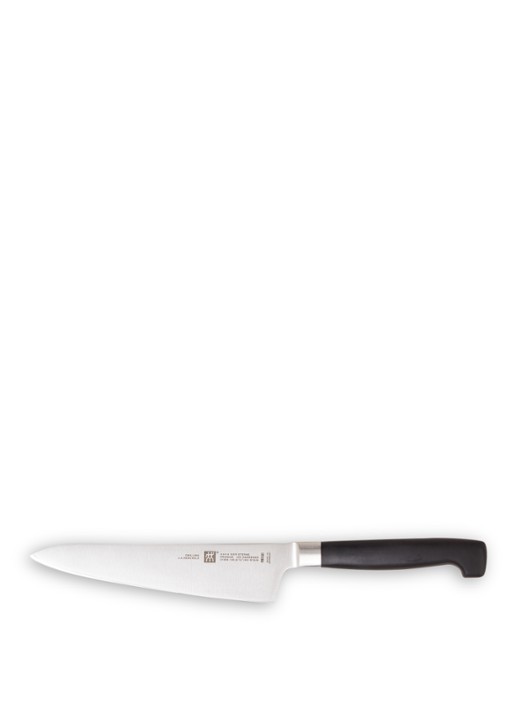 Zwilling Four Star compact koksmes - voorkant 2 zilver