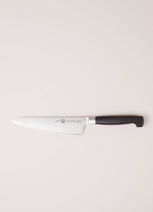 Zwilling Four Star compact koksmes - voorkant 3 zilver