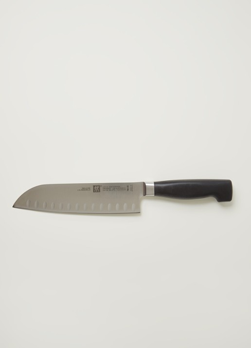 Zwilling Four Star santokumes 31 cm - voorkant 2 zwart