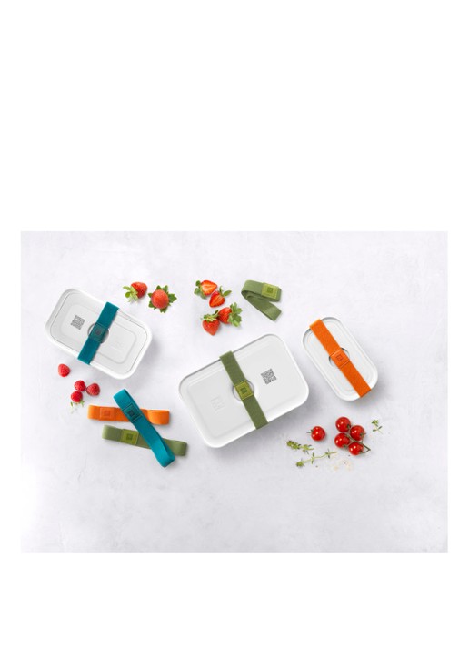 Zwilling Fresh & Save elastische bandjes set van 3 - voorkant 2 multicolor