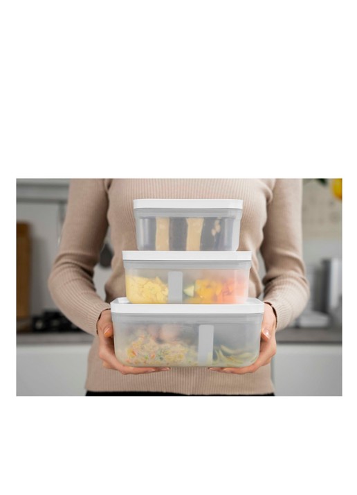 Zwilling Fresh & Save L vacuüm lunchbox  - detail 4 gebroken wit