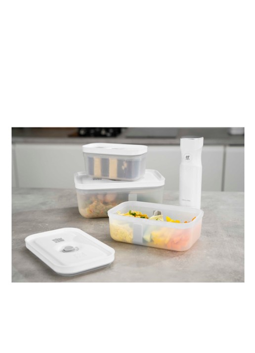 Zwilling Fresh & Save M vacuüm lunchbox 0,8 liter - detail 3 gebroken wit