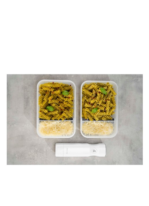Zwilling Fresh & Save vacuüm lunchbox flat 22 x 15 x 6,5 cm - detail 4 gebroken wit