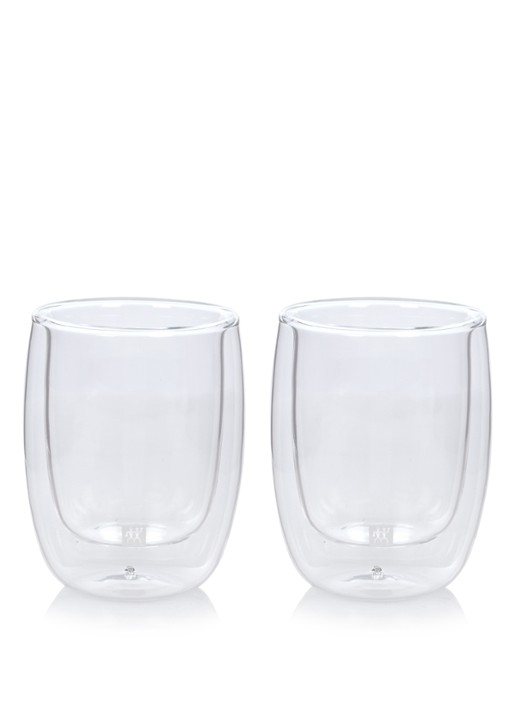 Zwilling Sorrento dubbelwandig koffieglas set van 2