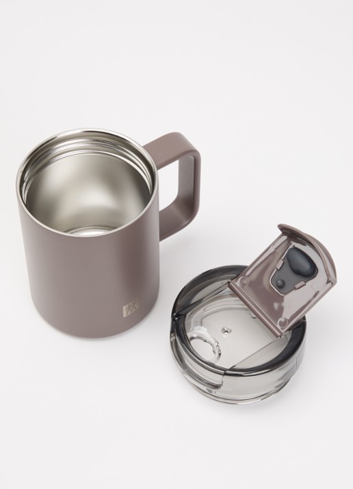 Zwilling Thermosbeker 60 cl - voorkant 2 donkerbruin