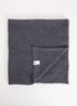 Sjaal in alpaca wolblend met 50 x 50 cm - Blauwgrijs