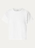 Ceyda T-shirt met broderie - Wit