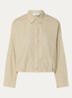 Mikkie blouse met borstzak - Khaki