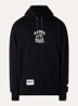 Hoodie met logo - Zwart