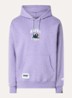 Hoodie met logo - Violet