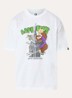 T-shirt met print - Wit