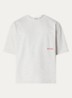 T-shirt met ronde hals - Grijsmele