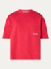 T-shirt met ronde hals - Rood