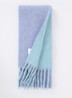 Sjaal in alpaca wolblend 250 x 25 cm - Blauwgrijs