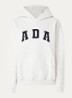 Ada sweatvest met borduring - Grijsmele
