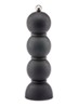 Bobbin zout- en pepermolen 24 cm - Zwart