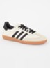 Samba OG sneaker van leer met suède details  - Ivoor