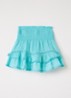 Billi rok met lurex - Turquoise