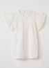 Ylenia jurk met lurex - Gebroken wit