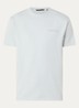 Dipilopia T-shirt met logoborduring - Lichtblauw