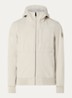 Javi softshell jack met capuchon en ritszakken - Creme